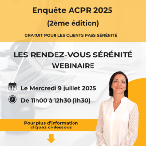 WEBINAIRE 09 juillet - Enquête ACPR